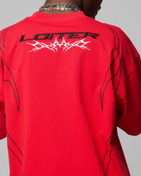 Loiter Trackstar T-Shirt Red