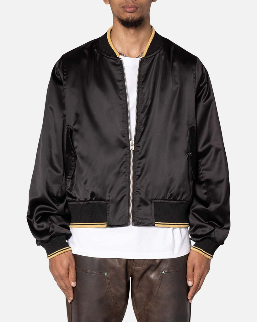 MNML Dark Bark Double Zip Jacket Black | Culture Kings US