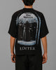 Loiter The Matrix Boxy T-Shirt Washed Black