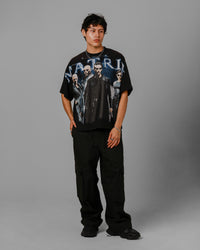 Loiter The Matrix Boxy T-Shirt Washed Black