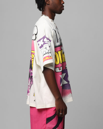 Loiter Racer Box T-Shirt Off White