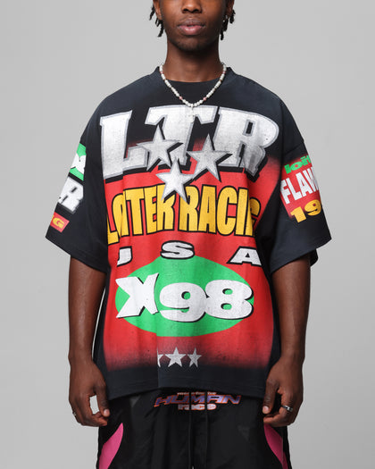 Loiter Racer Box T-Shirt Vintage Black