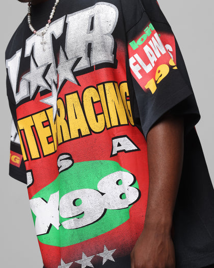 Loiter Racer Box T-Shirt Vintage Black