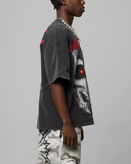 Loiter Ski Mask Premium T-Shirt Vintage Black