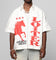Loiter Rodeo Zip Up Shirt Off White