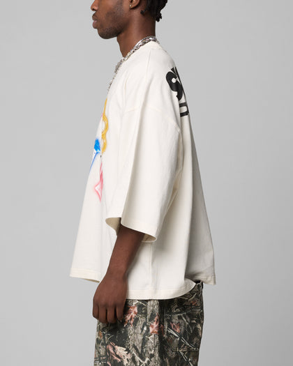 Loiter Security Check Box T-Shirt Off White