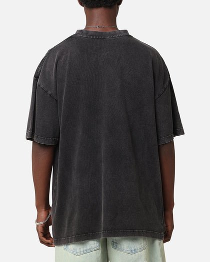 Goat Crew X Beetlejuice Lydia Vintage T-Shirt Black Acidwash