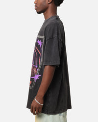 73Studio X Beetlejuice Lydia Vintage T-Shirt Black Acidwash