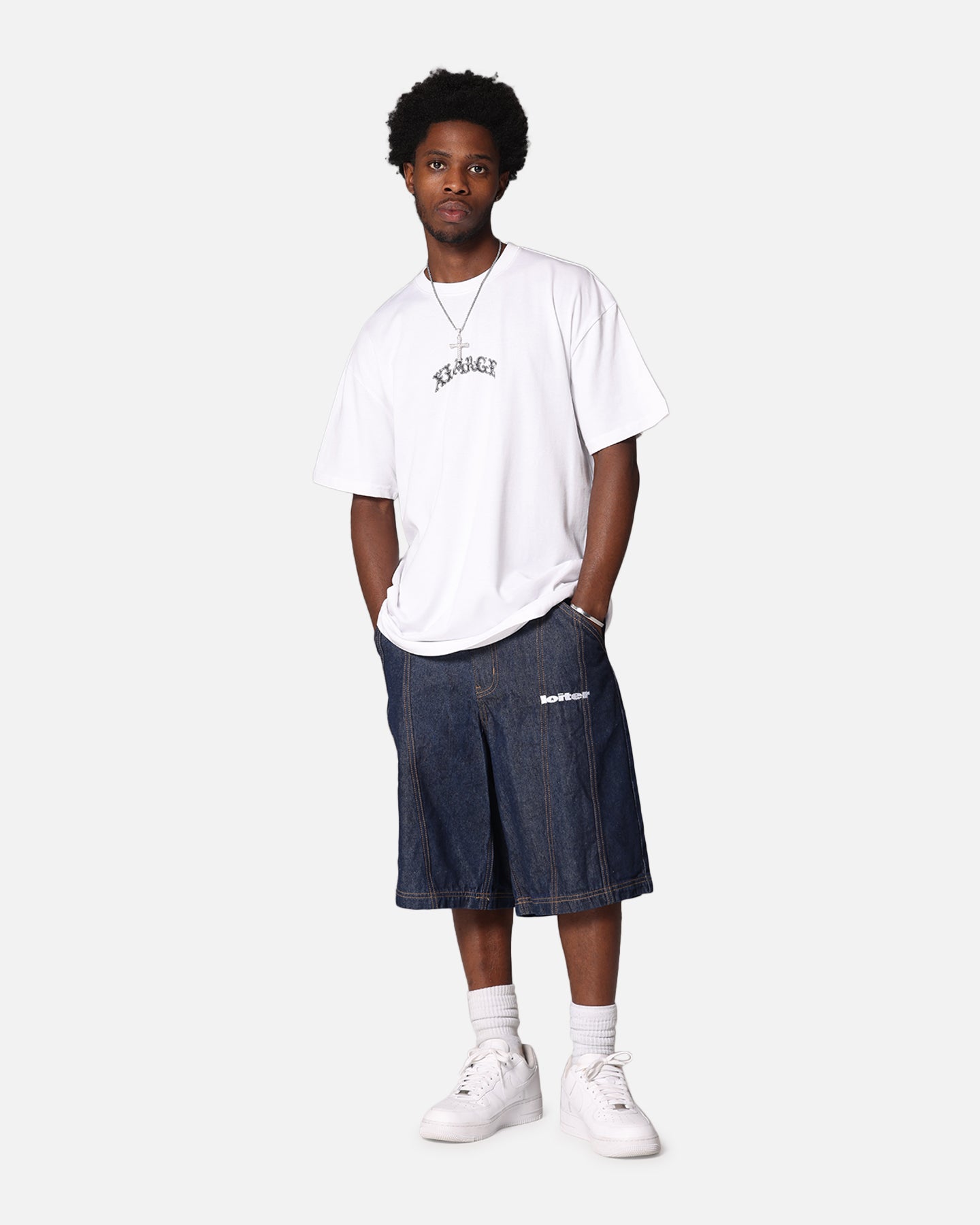 X-Large Angel T-Shirt Solid White | Culture Kings US
