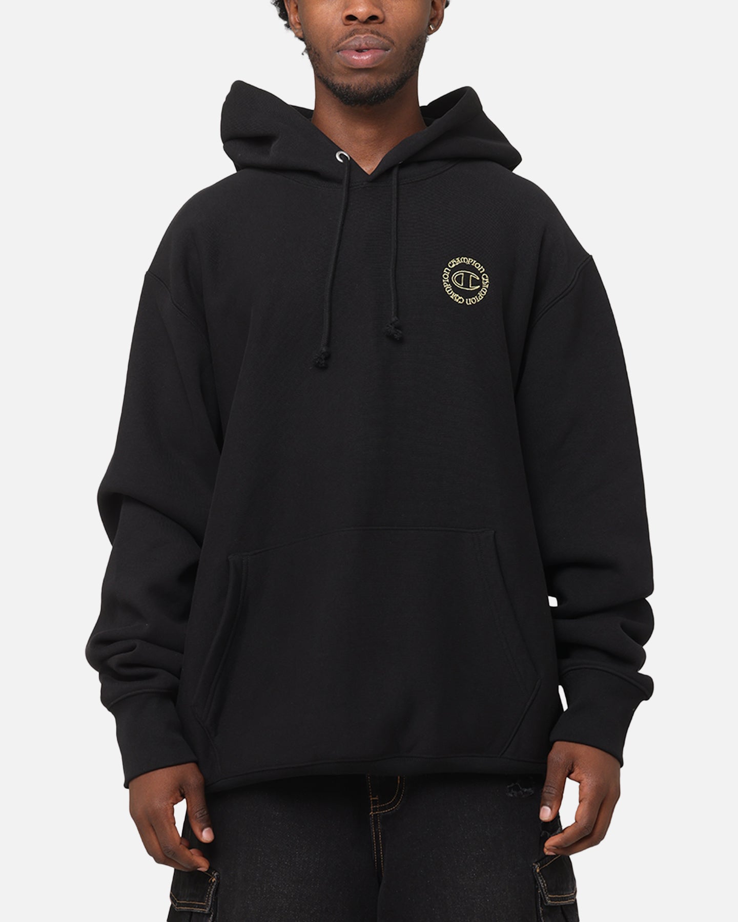 Champion Reverse Weave Lunar New Year Hoodie Black | Culture Kings US