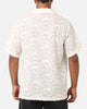 XXIII Sheer Daisy Button Up Shirt Off White