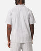 XXIII Tulum Stripe Button Up Shirt Cream/Blue