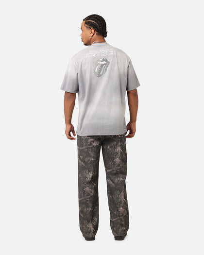 The Rolling Stone The Stones Sunfade T-Shirt Sun Washed Blue