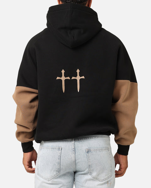 Saint Morta First Issue Hoodie Black/Tan | Culture Kings US