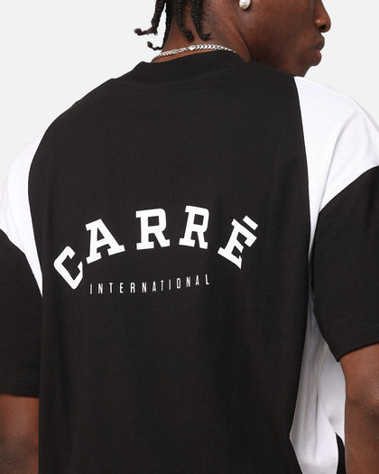 Carre Panelled Oversized T-Shirt Black/White