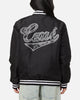 Carre Team Puffer Varsity Jacket Black/White