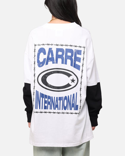 Carre C-Star Long Sleeve T-Shirt White/Black
