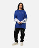 Carre Rosebowl Layered Long Sleeve T-Shirt Royal/White