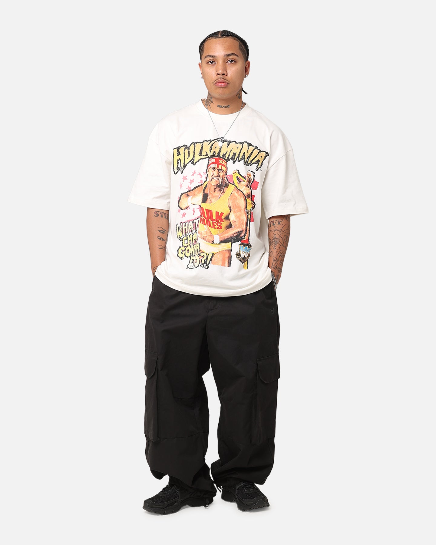 Culture Kings X WWE Hulk Hogan Hulkamania Vintage T-Shirt Off