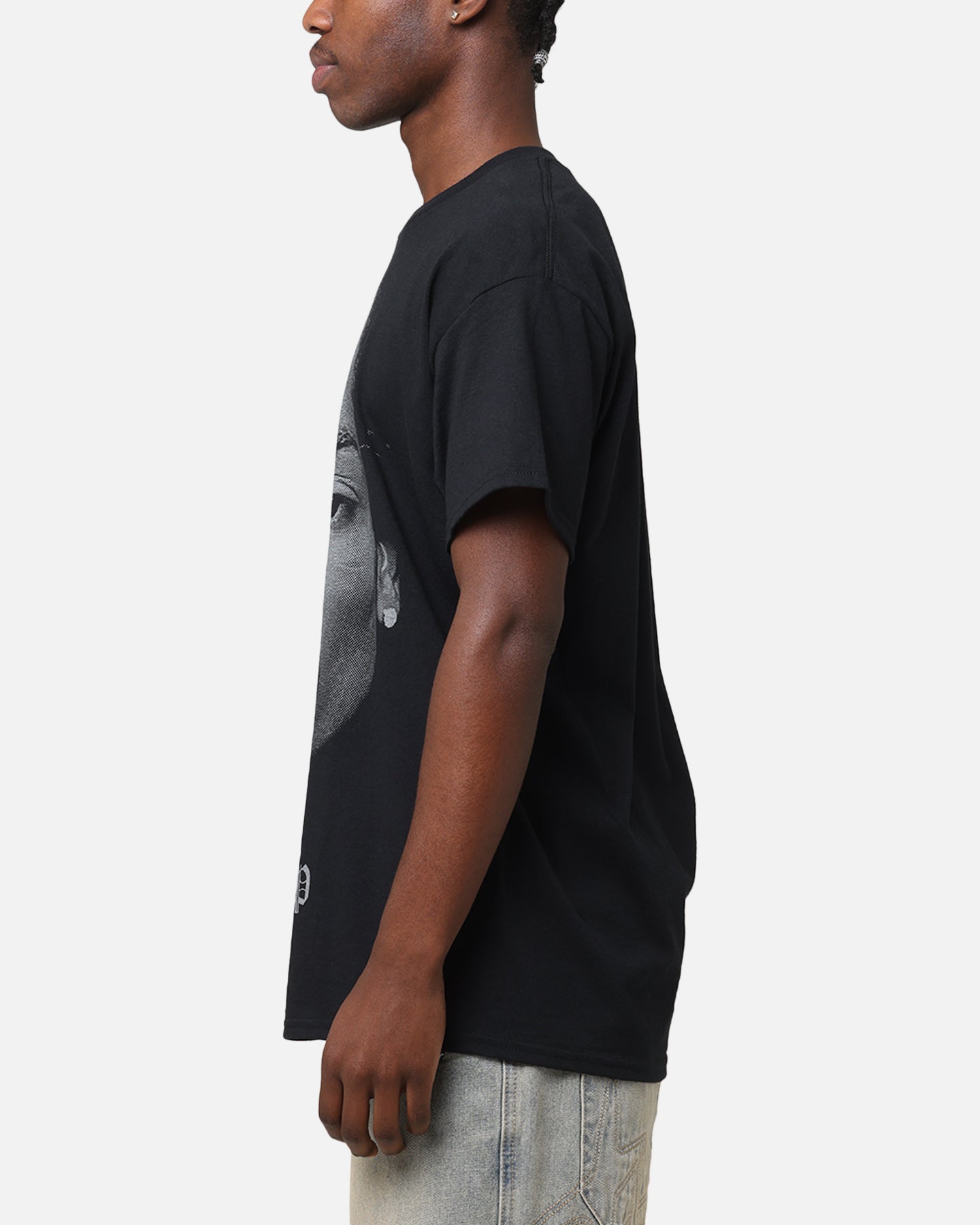 ミュージシャン Snoop Dogg Unofficial Tee / Black Snoop Doggy Dogg Black Sz Large SS Graphic Rap T-Shirt - VTG? Y2K