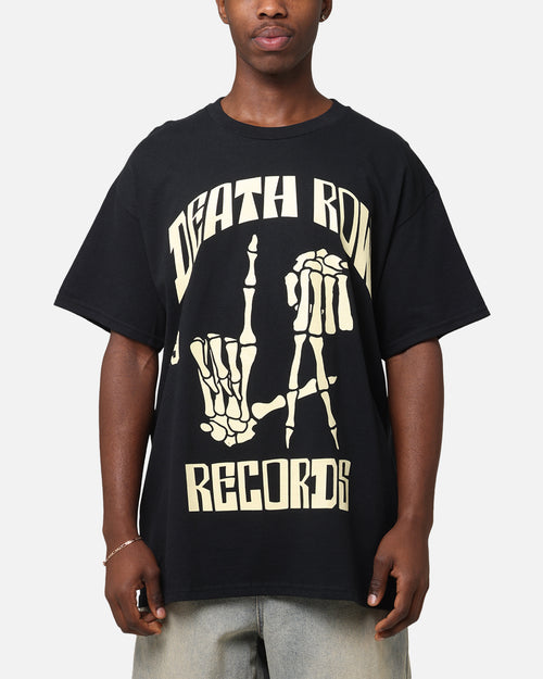 Deathrow Records LA 91 Bones T-Shirt Black
