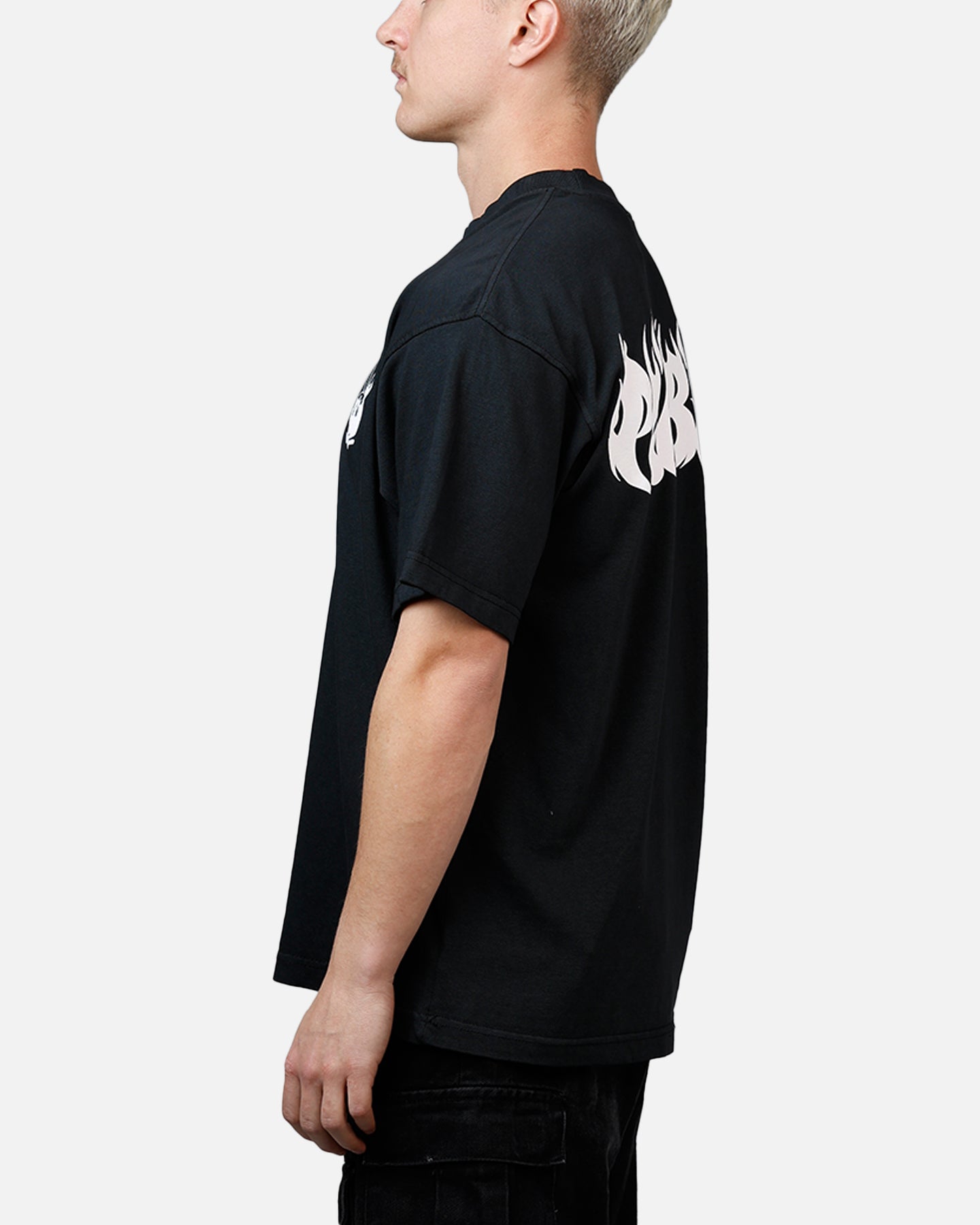 Playboy Flames 2.0 Boxy T-Shirt Black/White | Culture Kings US