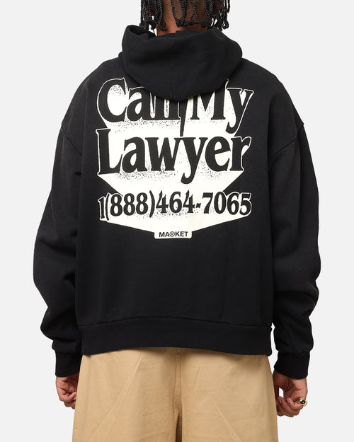 Market Call My Lawyer 3D Hoodie Black