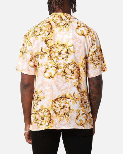 XXIII Royalty Button Up Shirt Gold