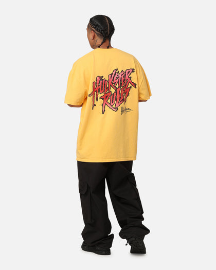 Culture Kings X WWE Hulk Hogan Hulk Heavyweight T-Shirt Yellow