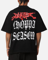 Loiter Choppa Season Vintage T-Shirt Black