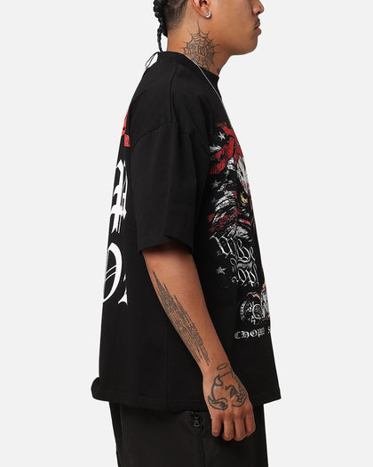 Loiter Choppa Season Vintage T-Shirt Black