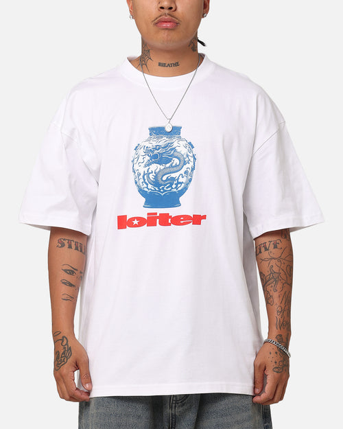 Loiter Fine China T-Shirt White