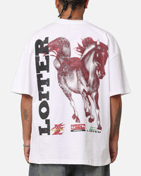 Loiter Horse Power Vintage T-Shirt White