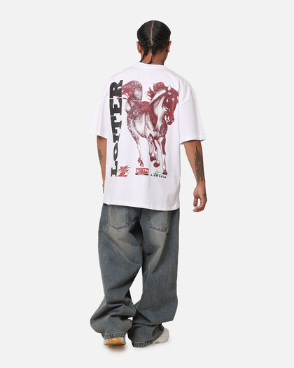 Loiter Horse Power Vintage T-Shirt White