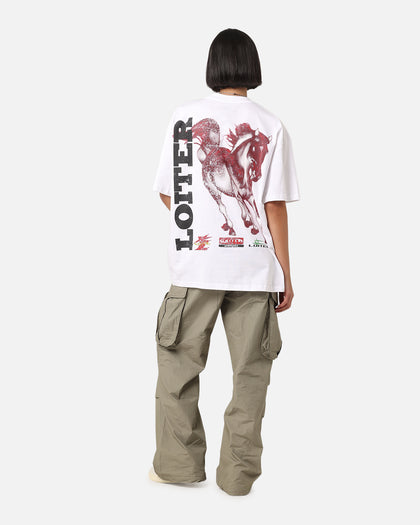 Loiter Horse Power Vintage T-Shirt White