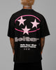 Loiter Star Child T-Shirt Black Acidwash