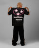 Loiter Star Child T-Shirt Black Acidwash