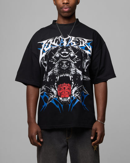 Loiter Dog Eat Dog Vintage T-Shirt Black