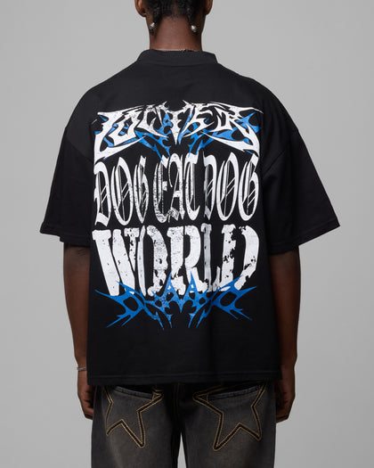 Loiter Dog Eat Dog Vintage T-Shirt Black