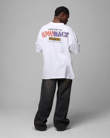 Loiter Motion Vintage T-Shirt White