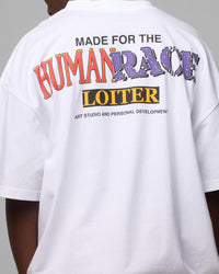 Loiter Motion Vintage T-Shirt White