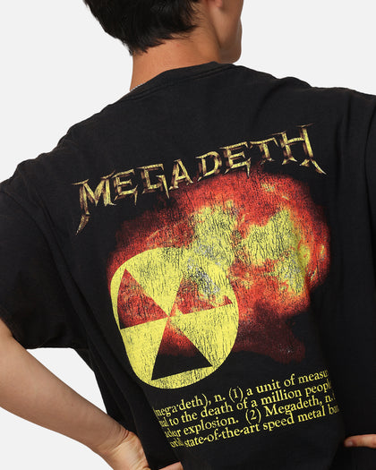 Megadeth Fire Ball Vintage T-Shirt Black Vintage