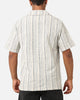 XXIII Merida Stripe Button Up Shirt Cream/Blue