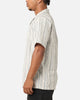 XXIII Merida Stripe Button Up Shirt Cream/Blue