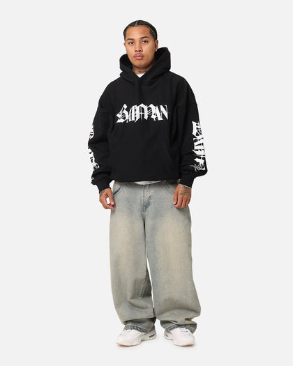 Goat Crew X DC Batman With The Devil Premium Hoodie Black