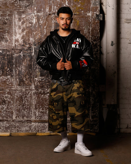 Loiter X WWE Raw Is War Jacket Black