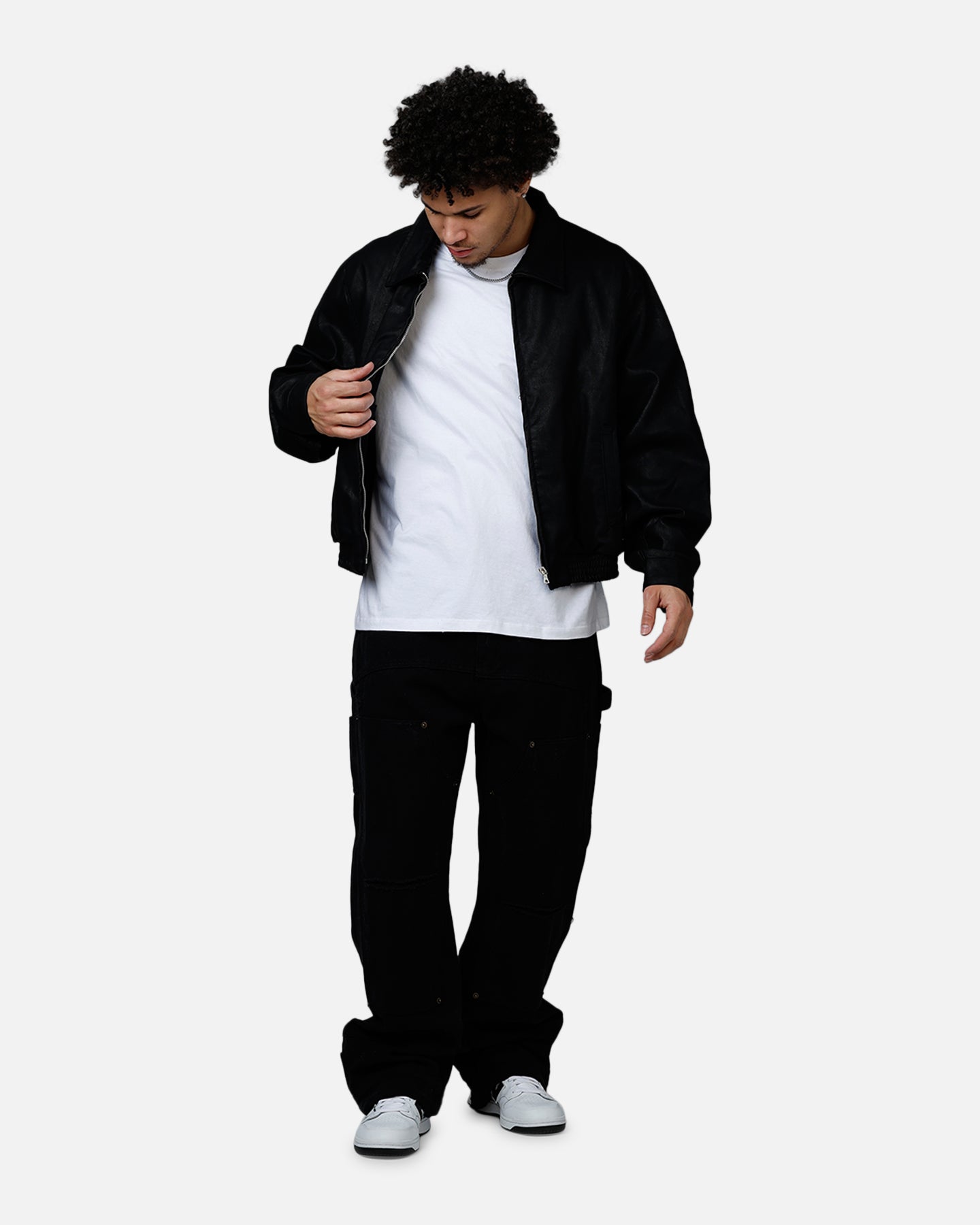 MNML Grandpa's Bomber Jacket Black | Culture Kings US