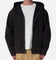 MNML Seamed Zip Up Hoodie Washed Black