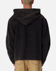 MNML Seamed Zip Up Hoodie Washed Black