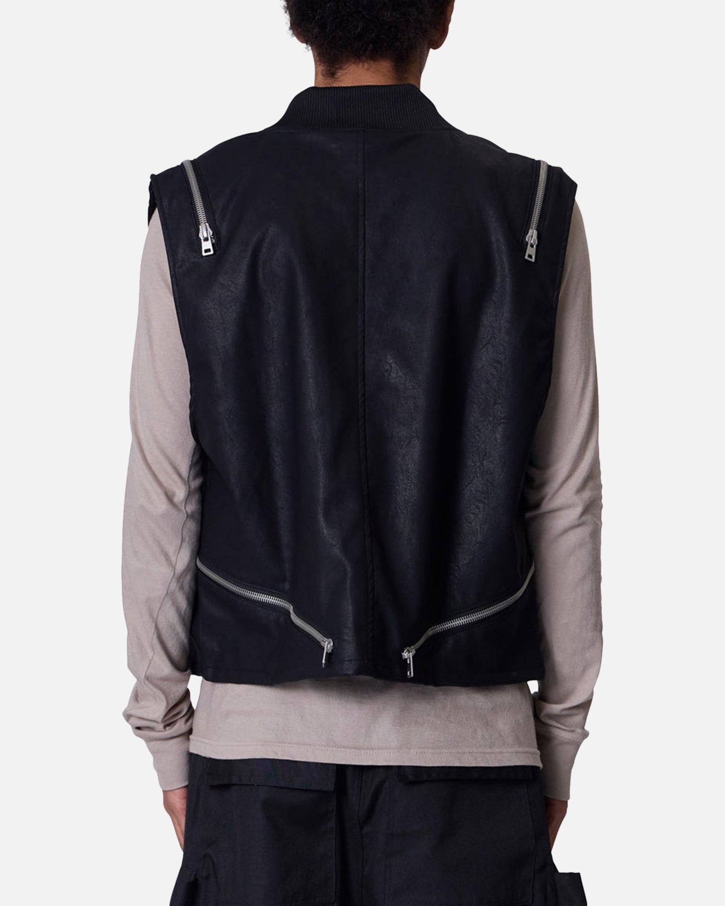 MNML Zip Lock Vest Black | Culture Kings US